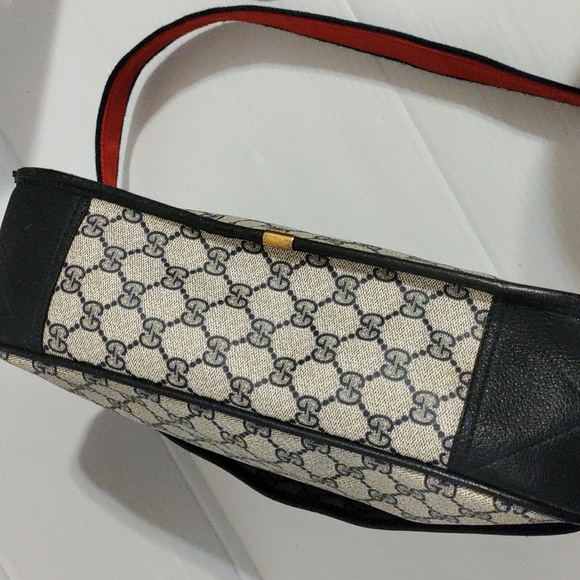 Gucci Blue Messenger Bag/Wallets Authentic Vintage - Picture 8 of 16